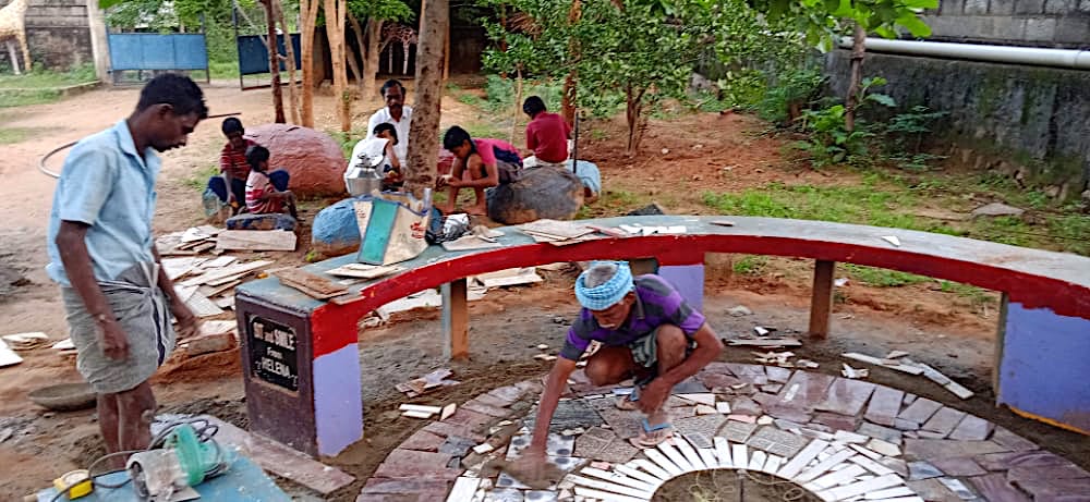 PeaceBenchTiling